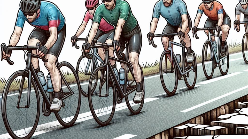 Erhöhte Sorgfaltspflicht für Rennradfahrer bei Bodenunebenheiten